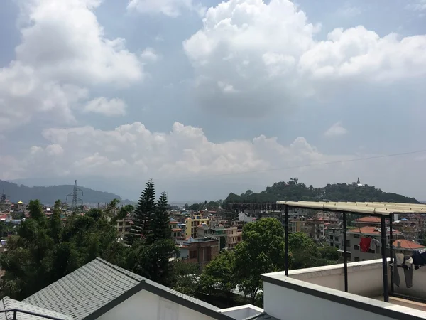 Widok z Katmandu w Nepalu — Zdjęcie stockowe