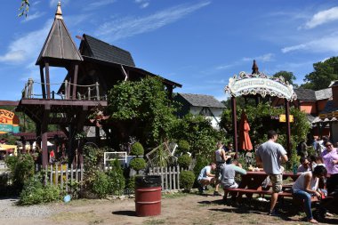 2016 Rönesans Faire Tuxedo Park, New York Devlet