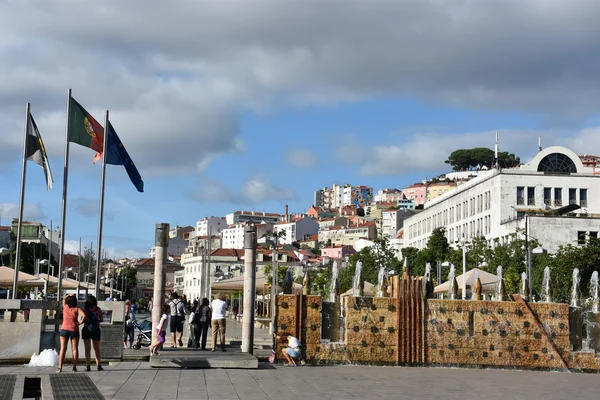Lisbon Portugal Aug Praca Martim Moniz Lissabon Portugal Sett Den — Stockfoto