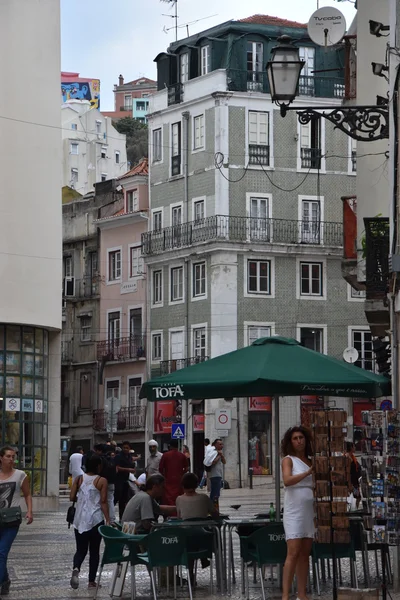 Lisbon Portugal Açik Lizbon Portekiz Martim Moniz Uygulaması Ağustos 2016 — Stok fotoğraf