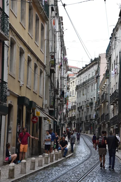 Lisbon Portugal Aug Portekiz Lizbon Sokakları Ağustos 2016 — Stok fotoğraf