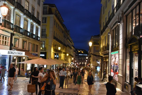 Lisbon Portugal Aug Portekiz Lizbon Sokakları Ağustos 2016 — Stok fotoğraf