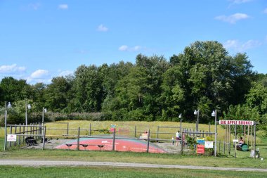 MODENA NY - 5. SEP: Hurds Family Farm in Modena, New York, as seen on Sep 5, 2021.