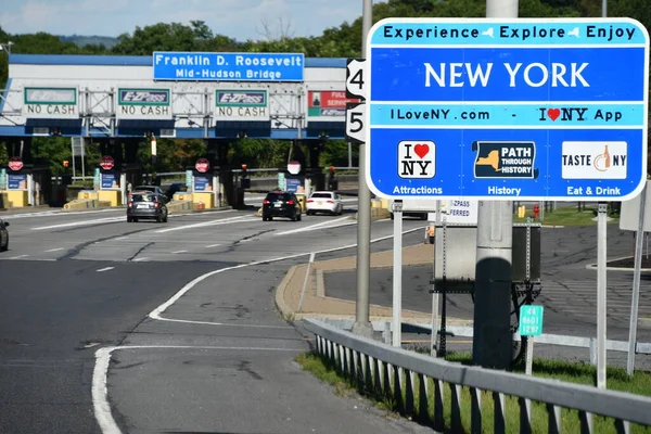 Poughkeepsie Sep Franklin Roosevelt Mid Hudson Bridge Poughkeepsie Nueva York —  Fotos de Stock