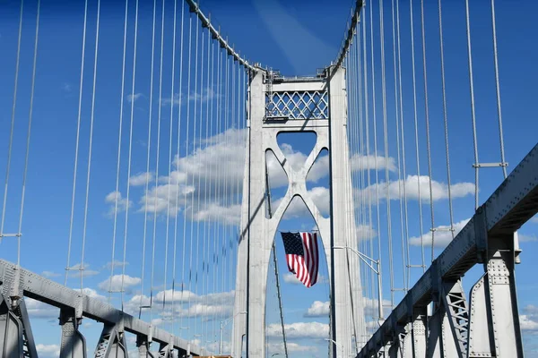 Poughkeepsie Sep Franklin Roosevelt Mid Hudson Bridge Poughkeepsie New York — Stock Photo, Image