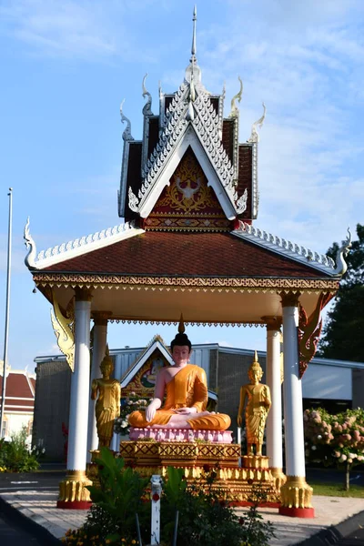 Morris Sep Templo Lao Buddha Ariyamedtaram Morris Connecticut Como Visto — Fotografia de Stock