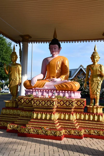 Morris Settembre Tempio Lao Buddha Ariyamedtaram Morris Connecticut Come Visto — Foto Stock