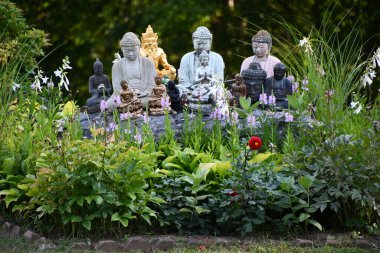 Morris, Connecticut 'taki Lao Buddha Ariyamedtaram Tapınağı, 6 Eylül 2020' de görüldüğü gibi..