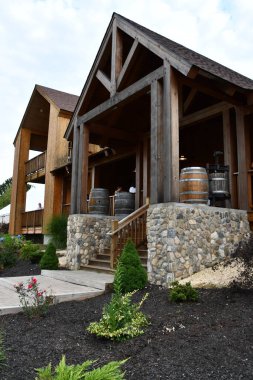 WATERTOWN, CT - 6 SEP Watertown, Connecticut 'taki Hawk Ridge Şaraphanesi, 6 Eylül 2020' de görüldüğü gibi.