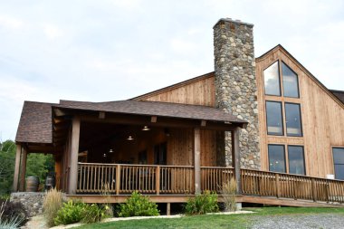 WATERTOWN, CT - 6 SEP Watertown, Connecticut 'taki Hawk Ridge Şaraphanesi, 6 Eylül 2020' de görüldüğü gibi.