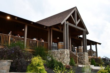 WATERTOWN, CT - 6 SEP Watertown, Connecticut 'taki Hawk Ridge Şaraphanesi, 6 Eylül 2020' de görüldüğü gibi.