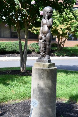 Clifton, New Jersey 'deki Clifton Sanat Merkezi ve Heykel Parkı' nda 7 Eylül 2020 'de görülen heykel.