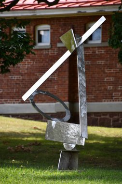 Clifton, New Jersey 'deki Clifton Sanat Merkezi ve Heykel Parkı' nda 7 Eylül 2020 'de görülen heykel.