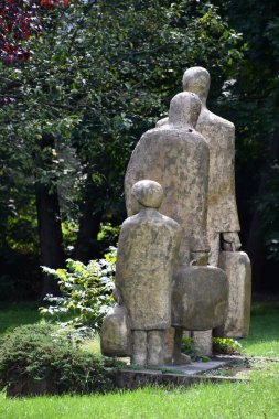 Clifton, New Jersey 'deki Clifton Sanat Merkezi ve Heykel Parkı' nda 7 Eylül 2020 'de görülen heykel.