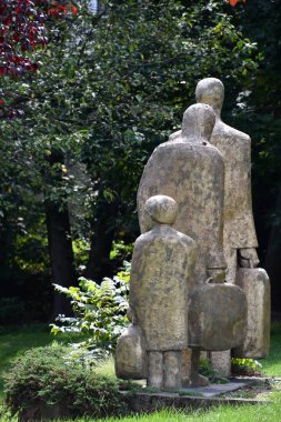 Clifton, New Jersey 'deki Clifton Sanat Merkezi ve Heykel Parkı' nda 7 Eylül 2020 'de görülen heykel.