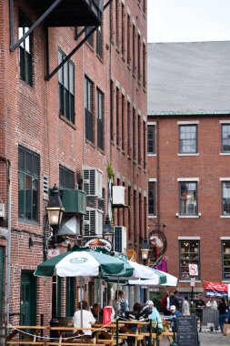 PORTLAND, ME - 26. Sezon, 2020 'de görüldüğü üzere Portland, Maine' de şehir merkezi.. 