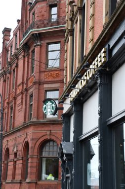 PORTLAND, ME - 26 SEP Portland şehir merkezindeki Exchange Street, 26 Eylül 2020 'de görüldüğü gibi. 