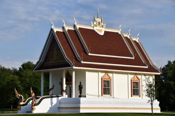 Morris Sep Lao Buddha Ariyamedtaram Temple Morris Connecticut Sett Den — Stockfoto