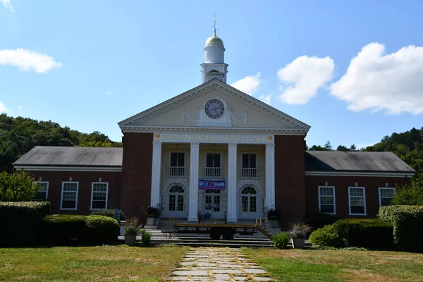 华盛顿 Sep Bryan Memorial Town Hall Washington Connecticut Seen Sep — 图库照片