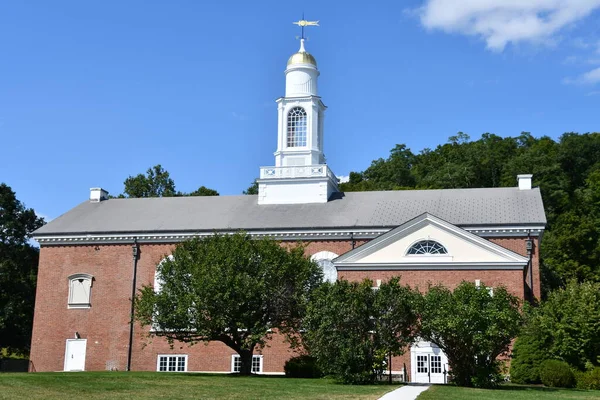 华盛顿 Sep Bryan Memorial Town Hall Washington Connecticut Seen Sep — 图库照片