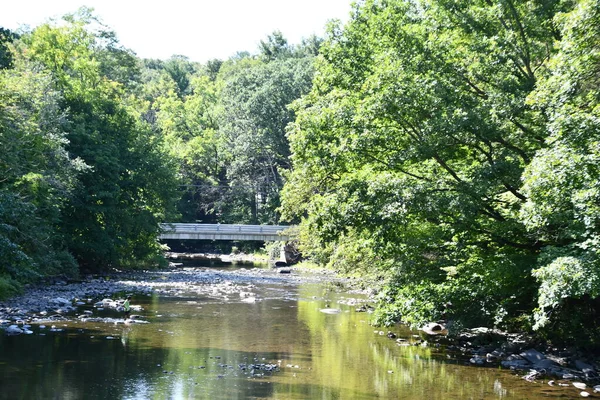 Hudden Valley Preserve Στην Ουάσιγκτον Κονέκτικατ — Φωτογραφία Αρχείου