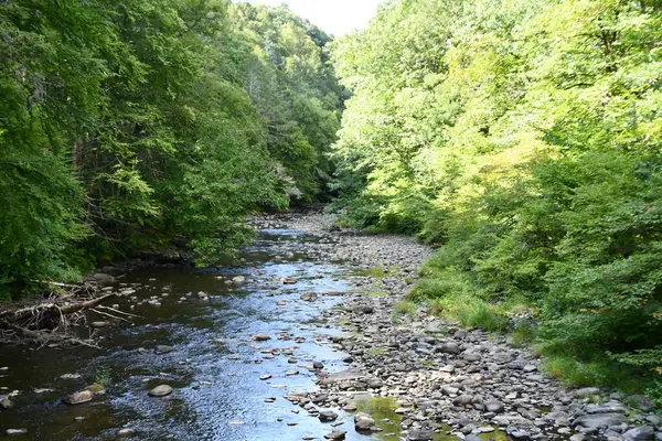 Hudden Valley Preserve Στην Ουάσιγκτον Κονέκτικατ — Φωτογραφία Αρχείου