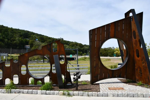 Nyack Sep Bridge Path Welcome Center Governor Mario Cuomo Bridge — Stock Photo, Image