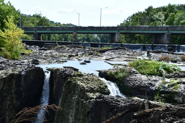 Great Falls Passaic River Paterson New Jersey — Stock Photo, Image