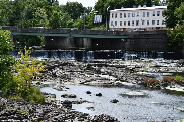 Great Falls Passaic River Paterson New Jersey — Stock Photo, Image