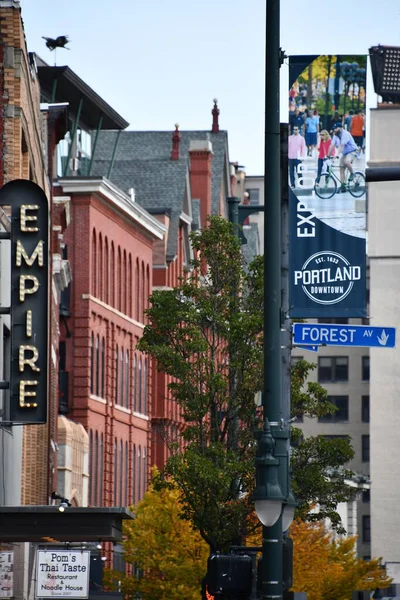 Portland Sep Downtown Portland Maine Seen Sep 2020 — Stock Photo, Image