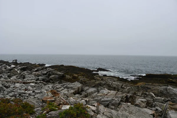 Θέα Από Νησί Peaks Κοντά Στο Portland Maine — Φωτογραφία Αρχείου