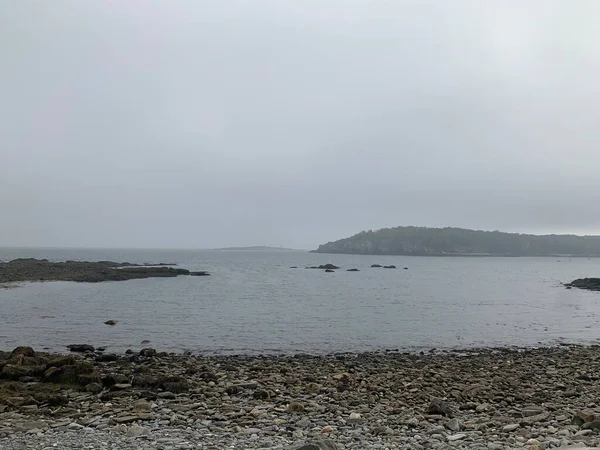 Portland, Maine yakınlarındaki Peaks Adası 'ndan görüntü