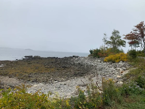 Vista Desde Peaks Island Cerca Portland Maine —  Fotos de Stock