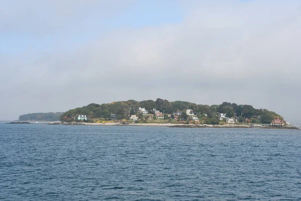 Portland Sep View Portland Harbor Maine Seen Sep 2020 — 图库照片