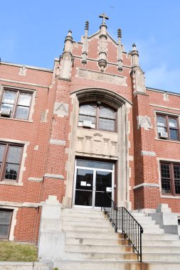 PORTLAND, ME - 27. SEP Portland, Maine 'deki Lekesiz Gebe Katedral Salonu, 27..