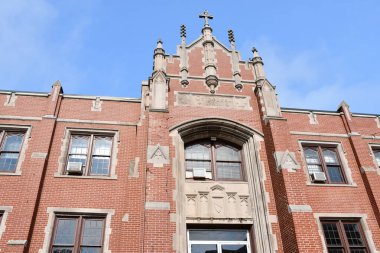 PORTLAND, ME - 27. SEP Portland, Maine 'deki Lekesiz Gebe Katedral Salonu, 27..