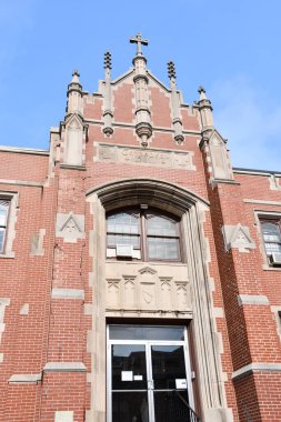 PORTLAND, ME - 27. SEP Portland, Maine 'deki Lekesiz Gebe Katedral Salonu, 27..