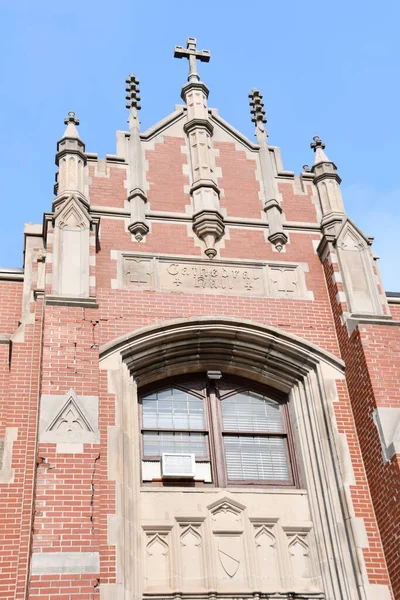 Portland Sep Onbevlekte Ontvangenis Kathedraal Hall Portland Maine Gezien September — Stockfoto