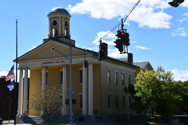 CANDAIGUA, NY - 18 SEP: Canandaigua Belediye Binası, New York, Canandaigua, 18 Eylül 2020. 