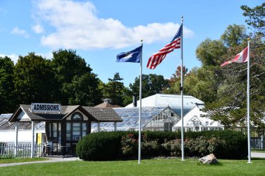 CANDAIGUA, NY - 18. SEP: Sonnenberg Gardens & Mansion, Canandaigua, New York, 18..