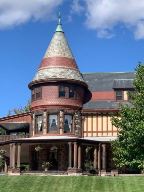 CANDAIGUA, NY - 18. SEP: Sonnenberg Gardens & Mansion, Canandaigua, New York, 18..