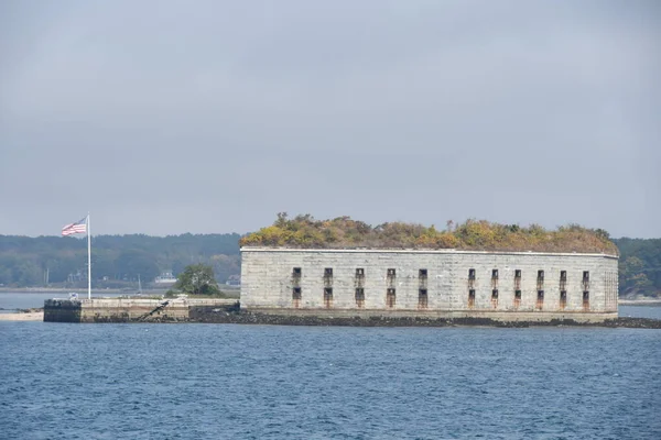 Fort Gorges Casco Bay Près Portland Maine — Photo