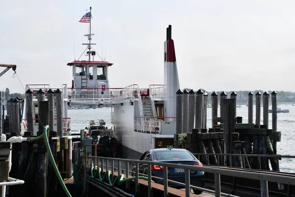 Portland Sep Casco Bay Lines Ferry Terminal Portland Maine Gesehen — Stockfoto