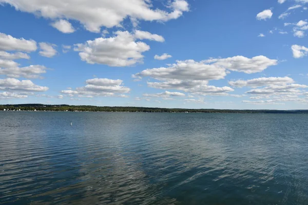 Vista Lago Canandaigua Canandaigua Nova York — Fotografia de Stock