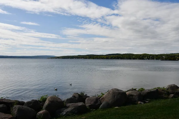 Vue Lac Canandaigua Canandaigua New York — Photo