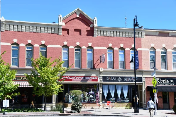 Canandaigua Sep Main Street Downtown Canandaigua New York Seen Sep — Stock Photo, Image