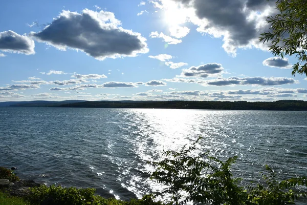 Utsikt Över Canandaiguasjön Canandaigua New York — Stockfoto