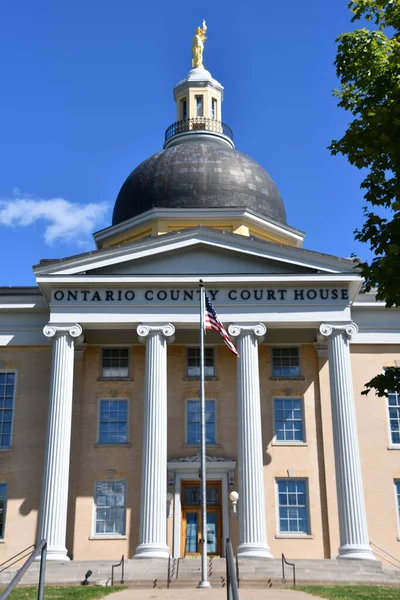 Tribunal Condado Ontário Canandaigua Nova Iorque — Fotografia de Stock