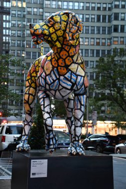 NEW YORK, New York - 18 Ekim 2022 'de görüldüğü üzere, Vizsla Daphne, New York City' de Will Kurtz sergisinde.