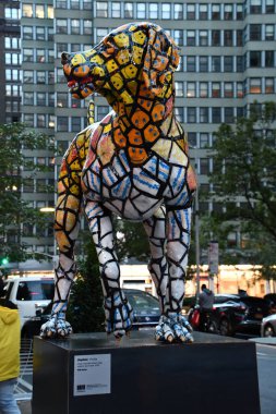 NEW YORK, New York - 18 Ekim 2022 'de görüldüğü üzere, Vizsla Daphne, New York City' de Will Kurtz sergisinde.